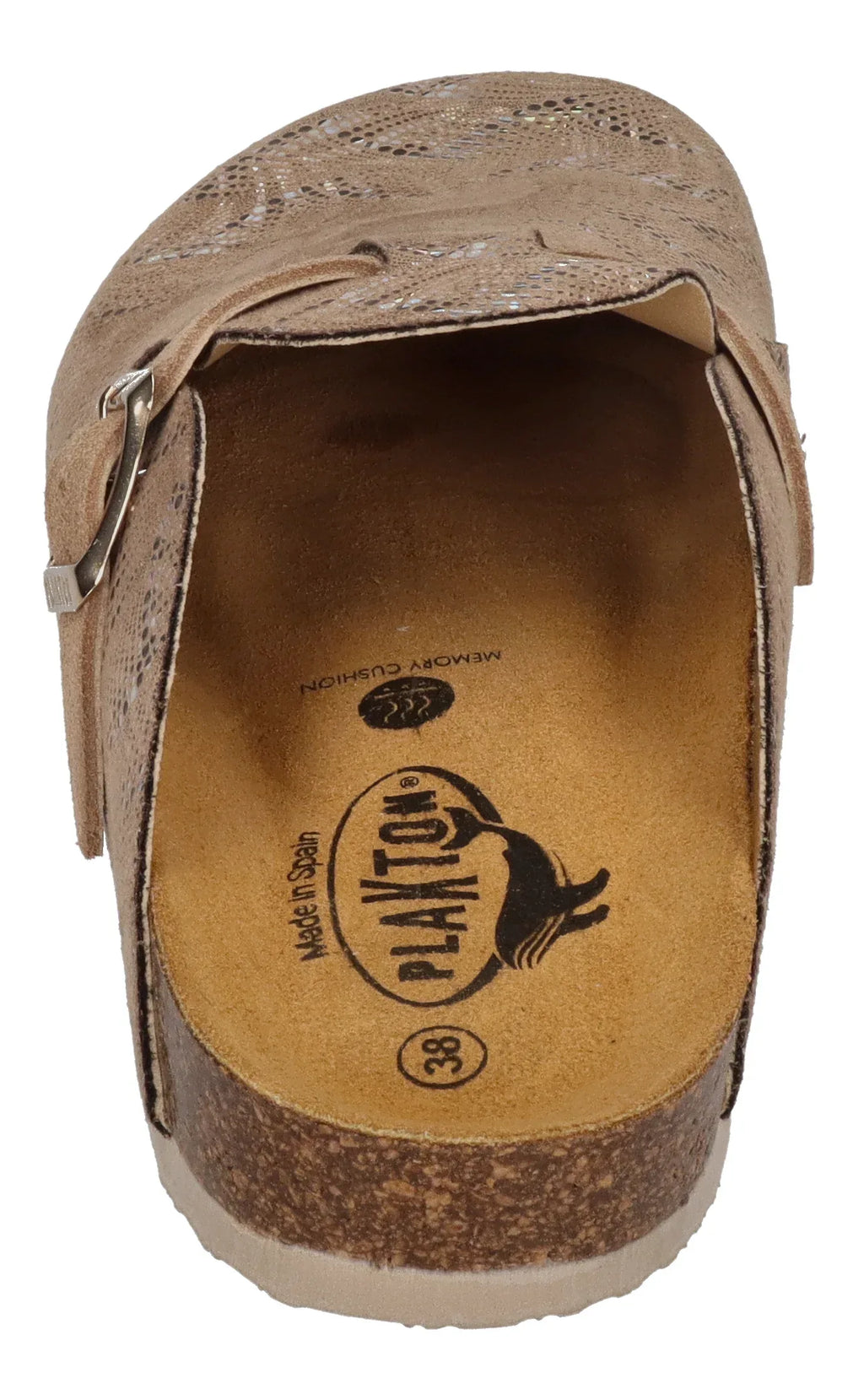 PLAKTON Damen Clogs BLOGG 181539 beige fango