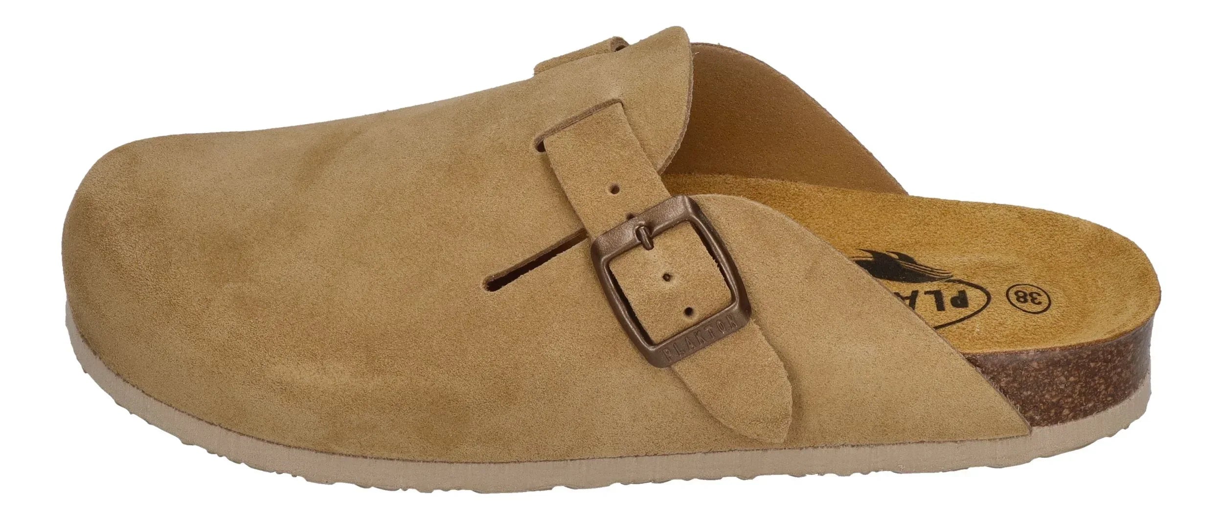 PLAKTON Damen Clogs BLOGG 181539 tan