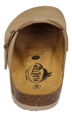 PLAKTON Damen Clogs BLOGG 181539 tan