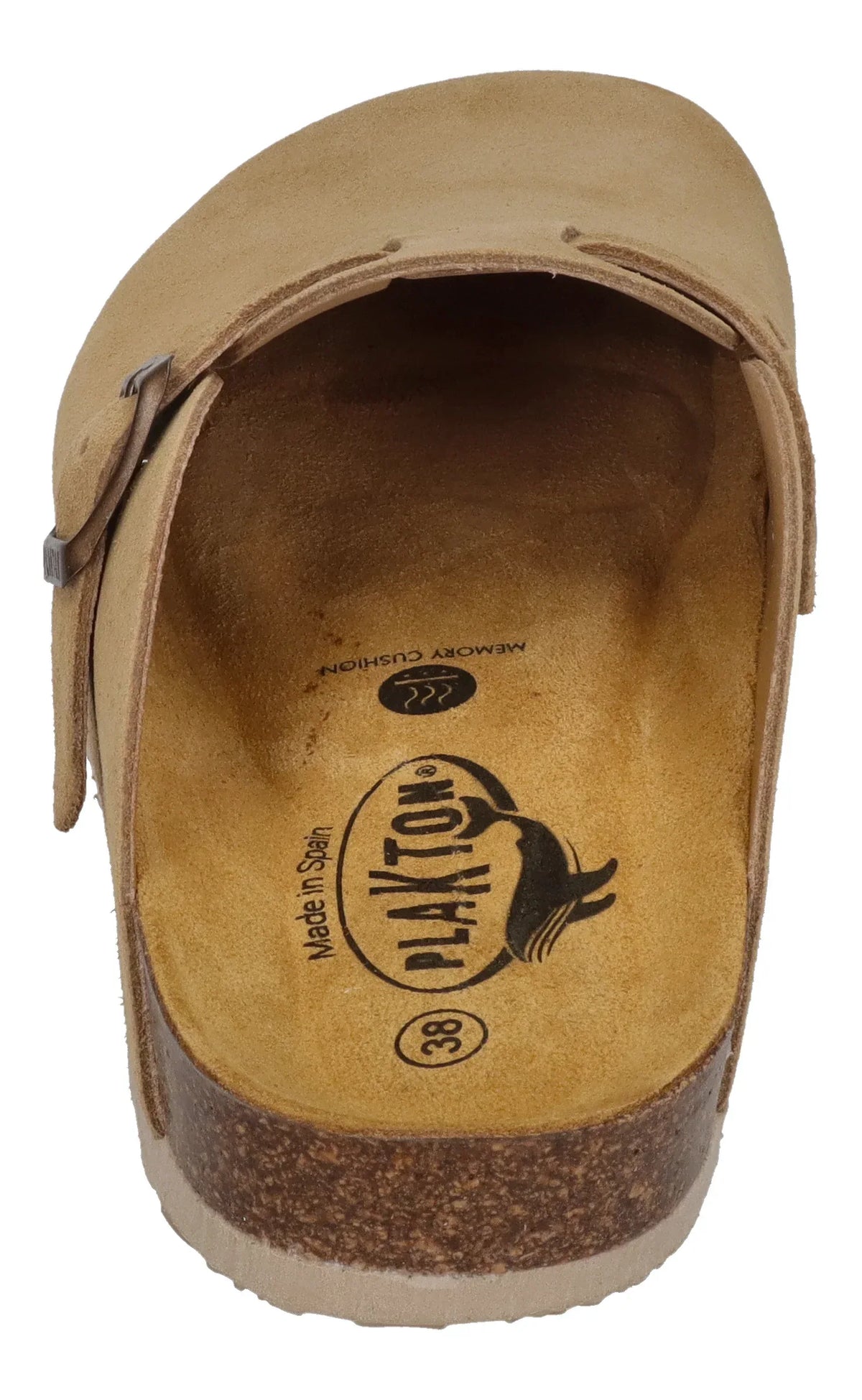 PLAKTON Damen Clogs BLOGG 181539 tan