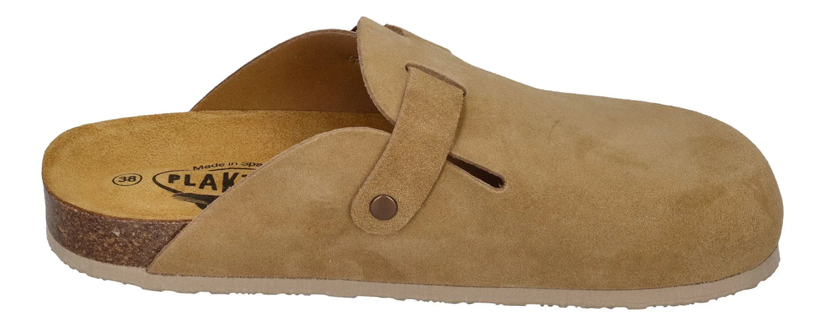 PLAKTON Damen Clogs BLOGG 181539 tan