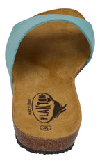 PLAKTON Damen Pantoletten BLOGG 575538 agua