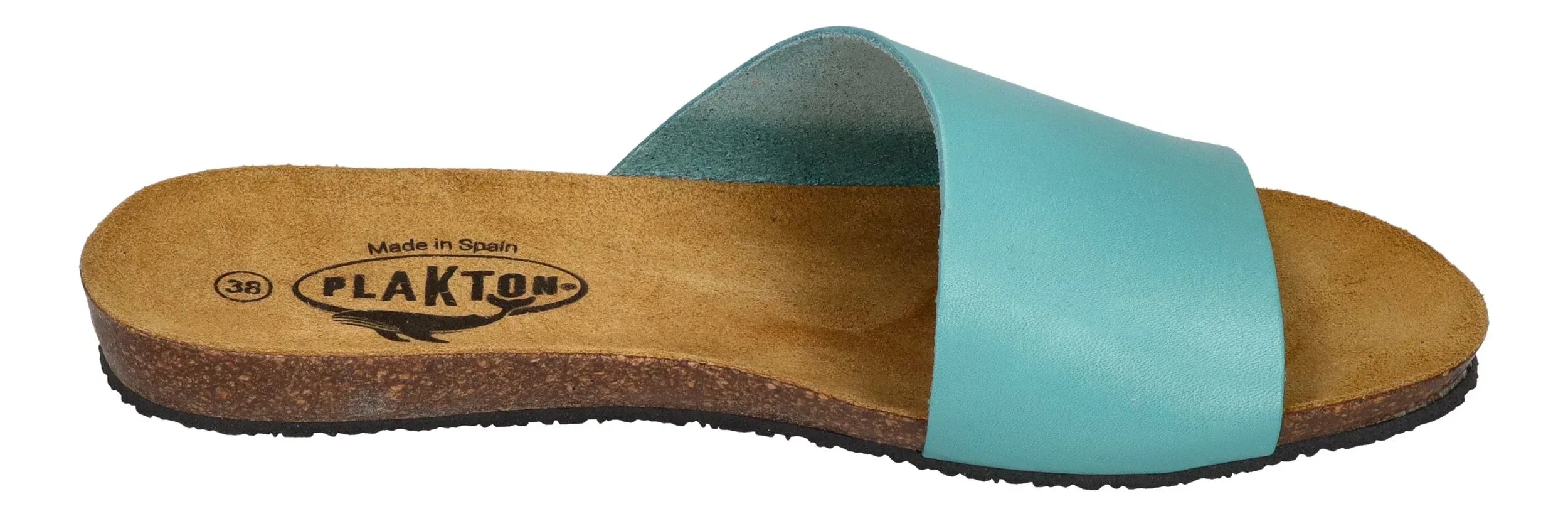 PLAKTON Damen Pantoletten BLOGG 575538 agua