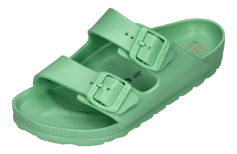 PLAKTON SWIM Damen Pantoletten WANDA 760010 menta
