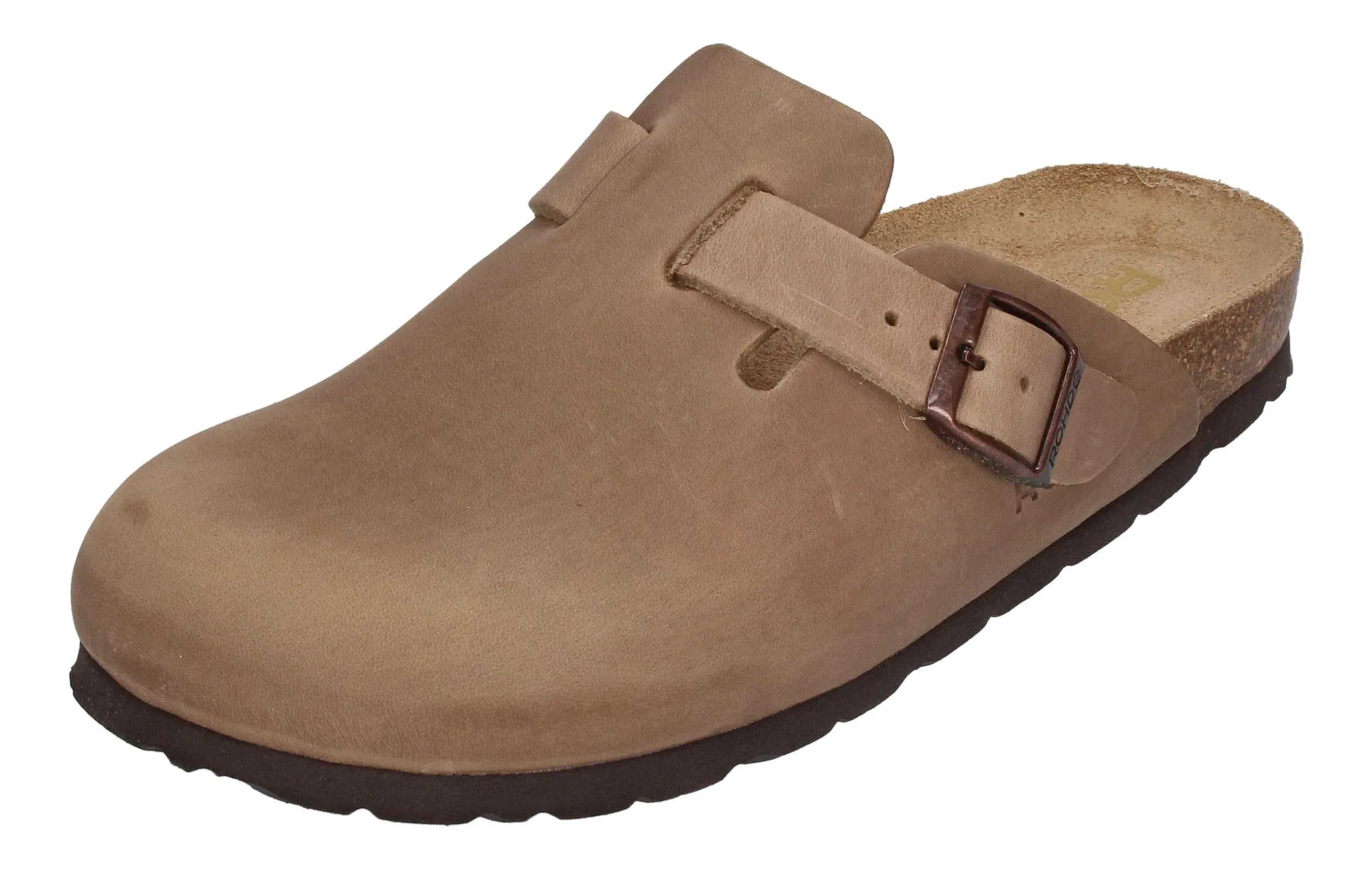 ROHDE Damen Clogs - Pantoletten ALBA 6073-14 natur