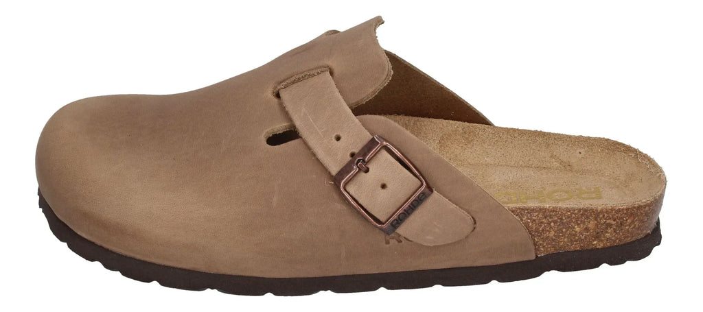 ROHDE Damen Clogs - Pantoletten ALBA 6073-14 natur