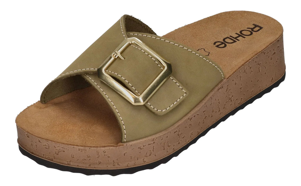 ROHDE Damen Pantoletten CORTONA 6215-62 pesto