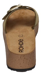 ROHDE Damen Pantoletten CORTONA 6215-62 pesto