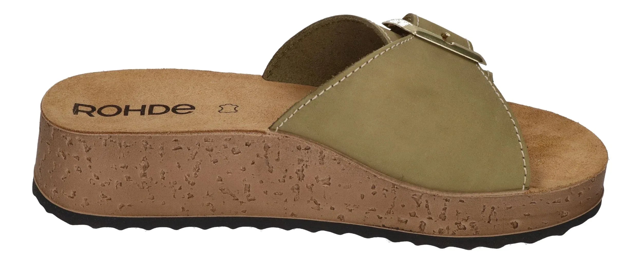 ROHDE Damen Pantoletten CORTONA 6215-62 pesto