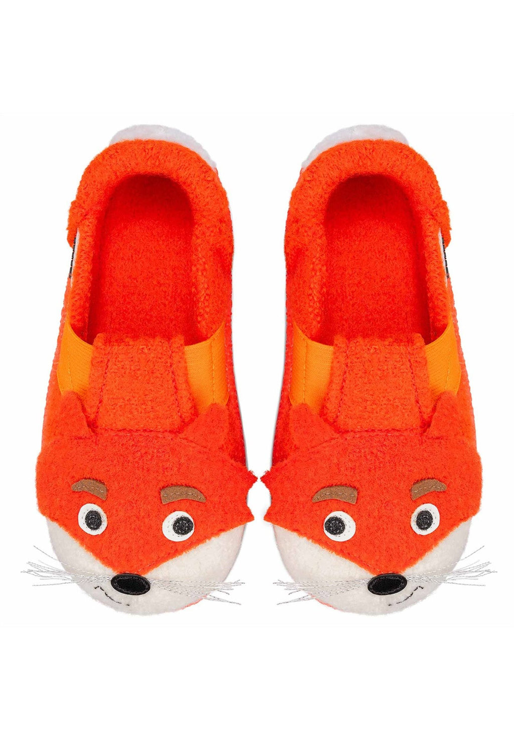 NANGA Kinder Hausschuhe Schurwolle FOX 2.0 orange