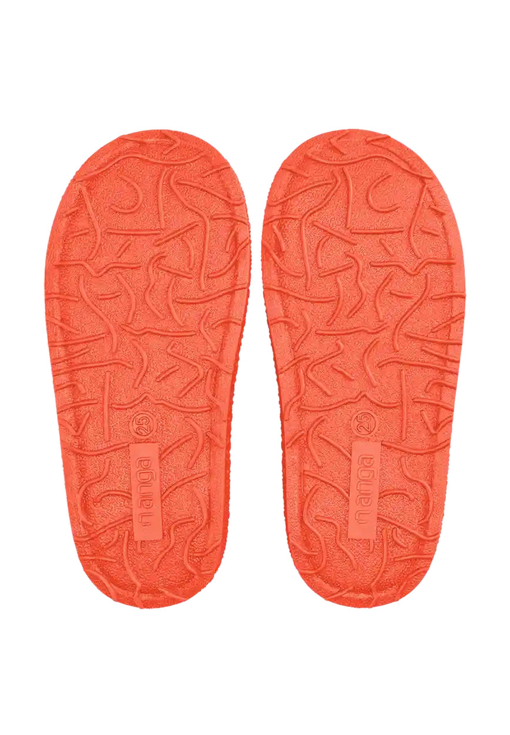 NANGA Kinder Hausschuhe Schurwolle FOX 2.0 orange
