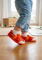 NANGA Kinder Hausschuhe Schurwolle FOX 2.0 orange