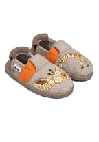 NANGA Kinder Hausschuhe Schurwolle LAZY GIRAF 2.0 natur