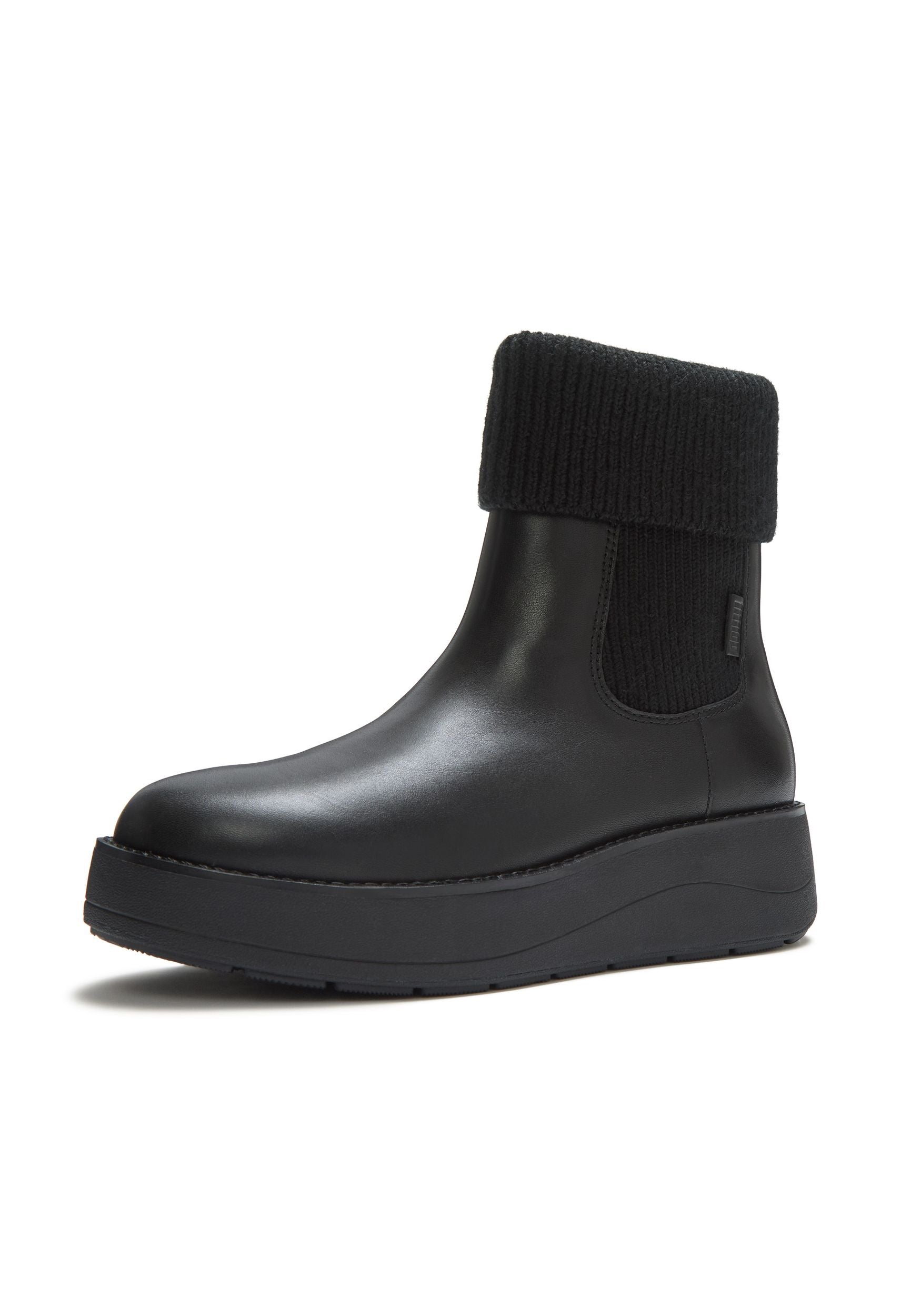 FITFLOP Damen Chelseaboot GEN-FF ROAM KNIT COLLAR black