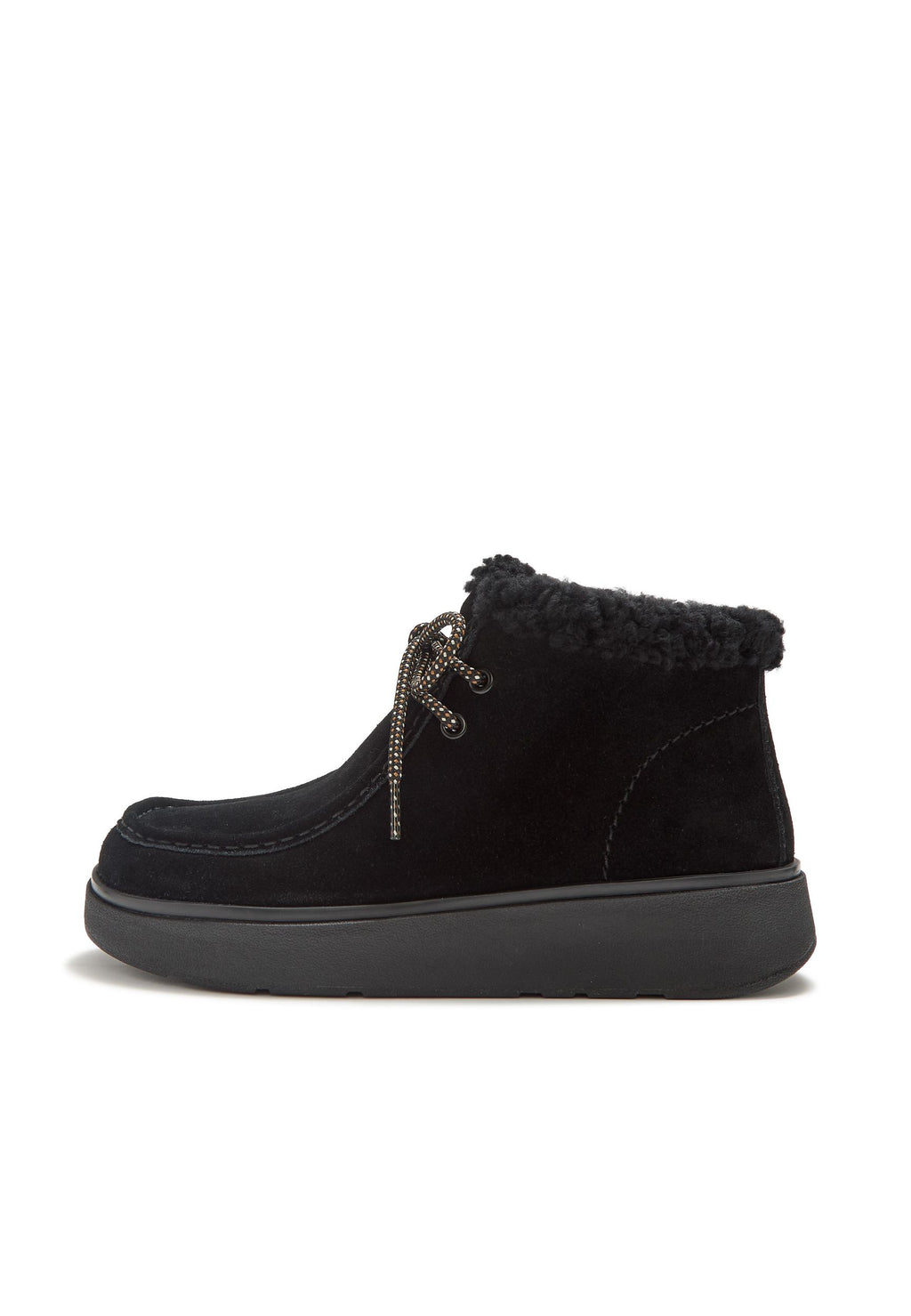FITFLOP Damen Boot GEN-FF SUEDE SHEAR LACE UP black