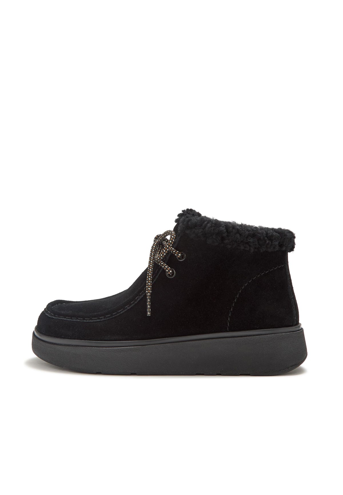 FITFLOP Damen Boot GEN-FF SUEDE SHEAR LACE UP black