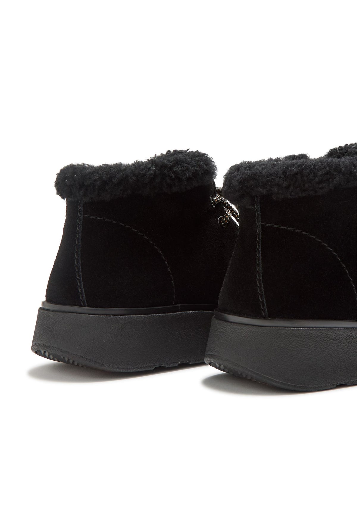 FITFLOP Damen Boot GEN-FF SUEDE SHEAR LACE UP black