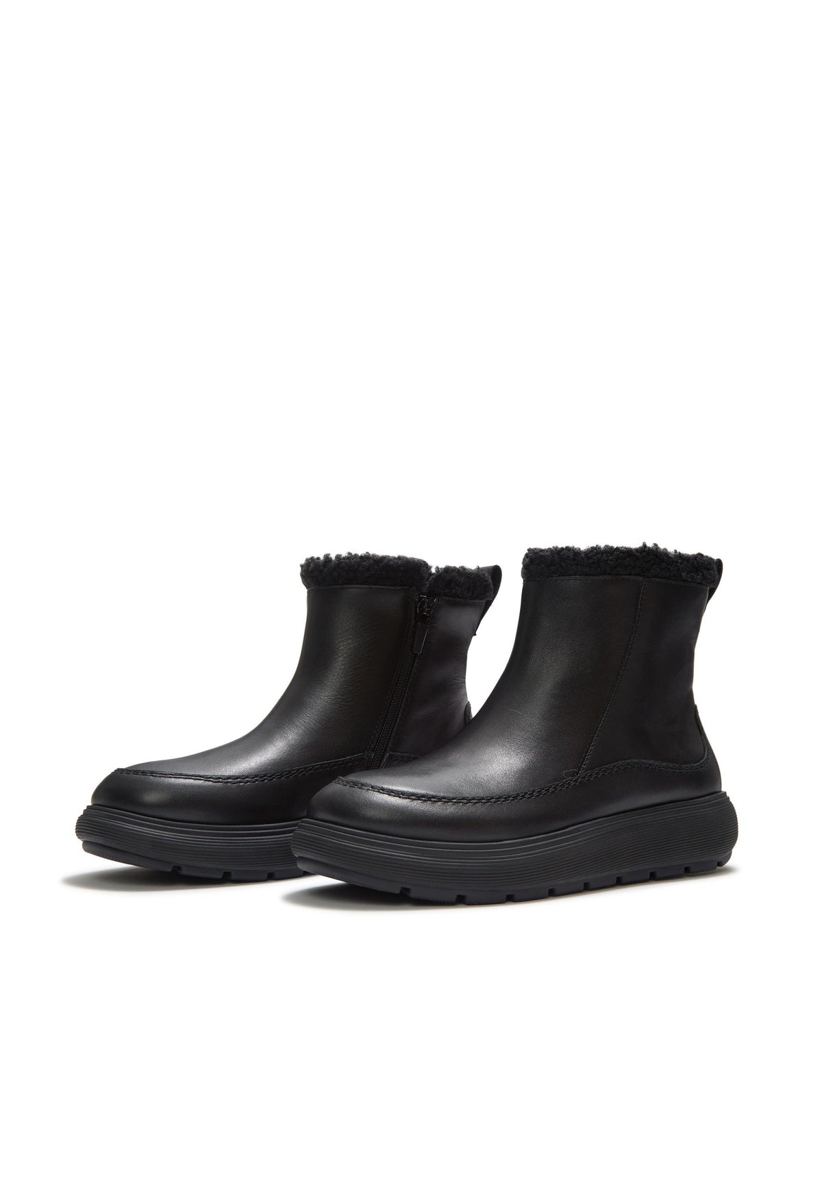 FITFLOP Damen Ankle Boots IQ-COMFF LEATHER all black
