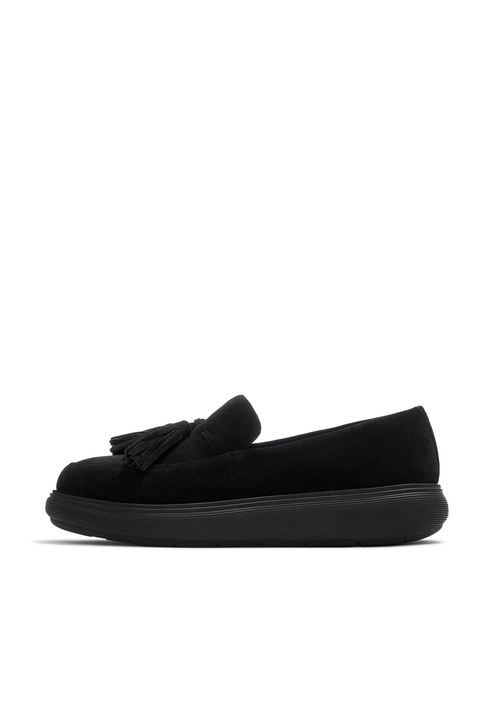 FITFLOP Damen Halbschuh IQ-COMFF TASSEL SUEDE all black