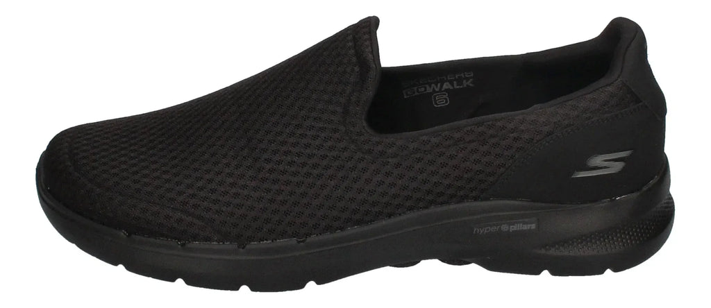 SKECHERS Slipper in Übergröße - GO WALK 6 216208 - BBK-1