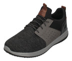 SKECHERS in Übergröße - DELSON CAMBEN 65474 - BKGY-0