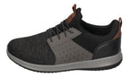 SKECHERS in Übergröße - DELSON CAMBEN 65474 - BKGY-1