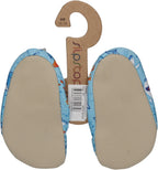 SLIPSTOP Kinder Hausschuhe Badeschuhe FREDDY Hai blau-1