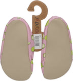 SLIPSTOP Kinder Hausschuhe Badeschuhe APPLE rose yellow-1