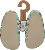 SLIPSTOP Kinder Hausschuhe Badeschuhe AQUARIUM green-1