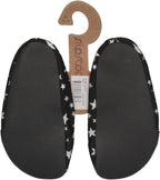 SLIPSTOP - Hausschuhe Badeschuhe BRIGHT Sterne schwarz-1