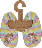 SLIPSTOP Kinder Hausschuhe Badeschuhe MAGICAL Einhorn – Hausschuhe - Mehrfarbig | Jetzt bei shoedealo.shop entdecken!