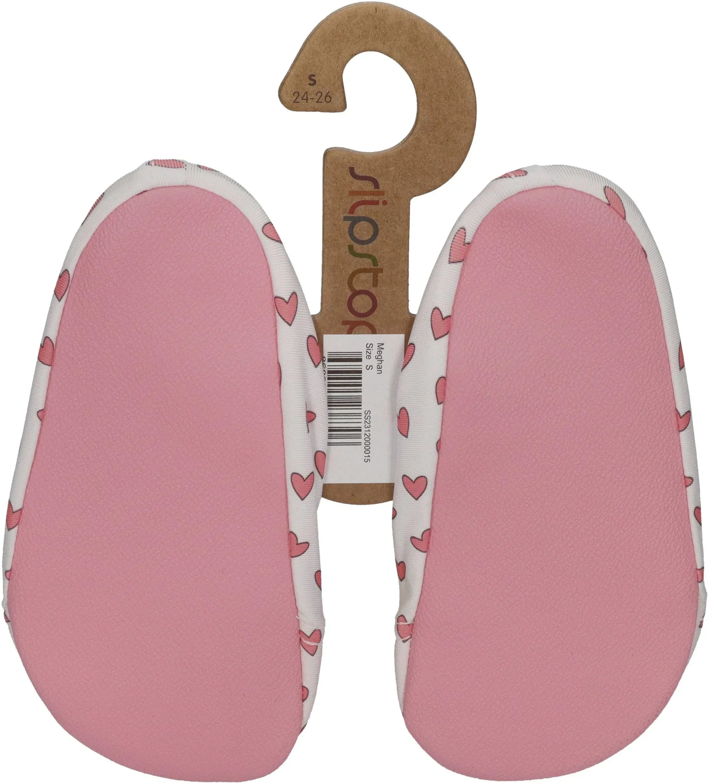 SLIPSTOP Kinder Hausschuhe Badeschuhe MEGHAN Ballerina white