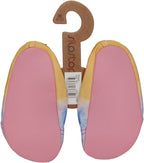 SLIPSTOP Kinder Hausschuhe Badeschuhe ROYAL Einhorn bunt-1