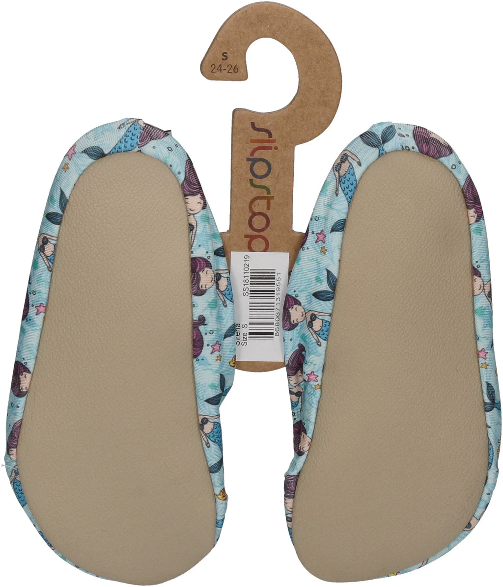 SLIPSTOP - Hausschuhe Badeschuhe SIRENA Nixen hellblau-1