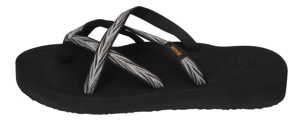 TEVA Damen Sandalen - OLOWAHU 6840 - palms black white-1