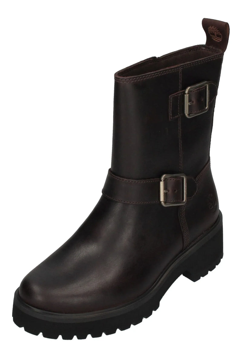TIMBERLAND Damenstiefel CARNABY COOL BIKER A5RVYV brown -0