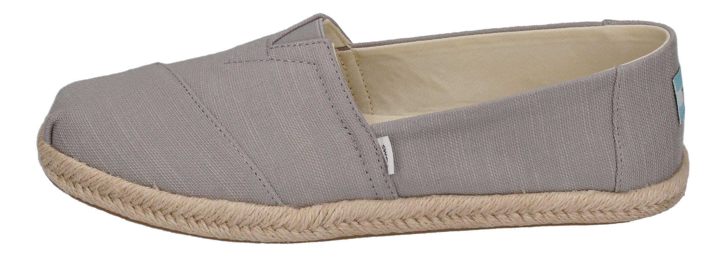 TOMS Damen Espadrilles ALPARGATA ROPE 10019690 grey-1