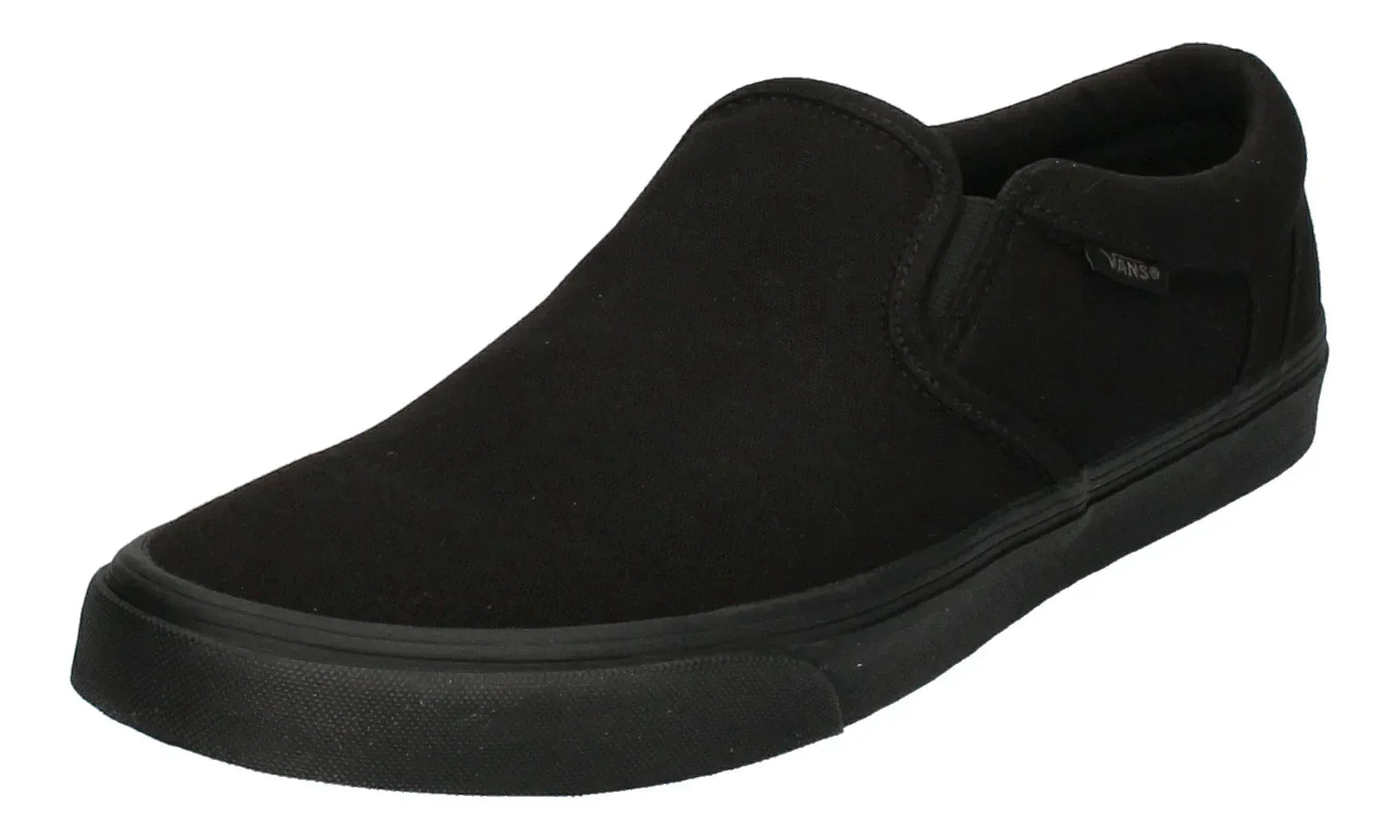 VANS in Übergrößen - SlipOns ASHER - canvas black black-0