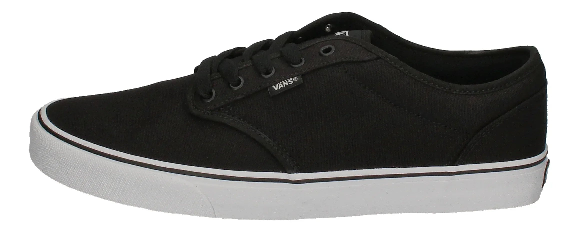 VANS in Übergrößen - ATWOOD - canvas black white-1
