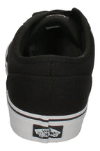 VANS in Übergrößen - ATWOOD - canvas black white-4
