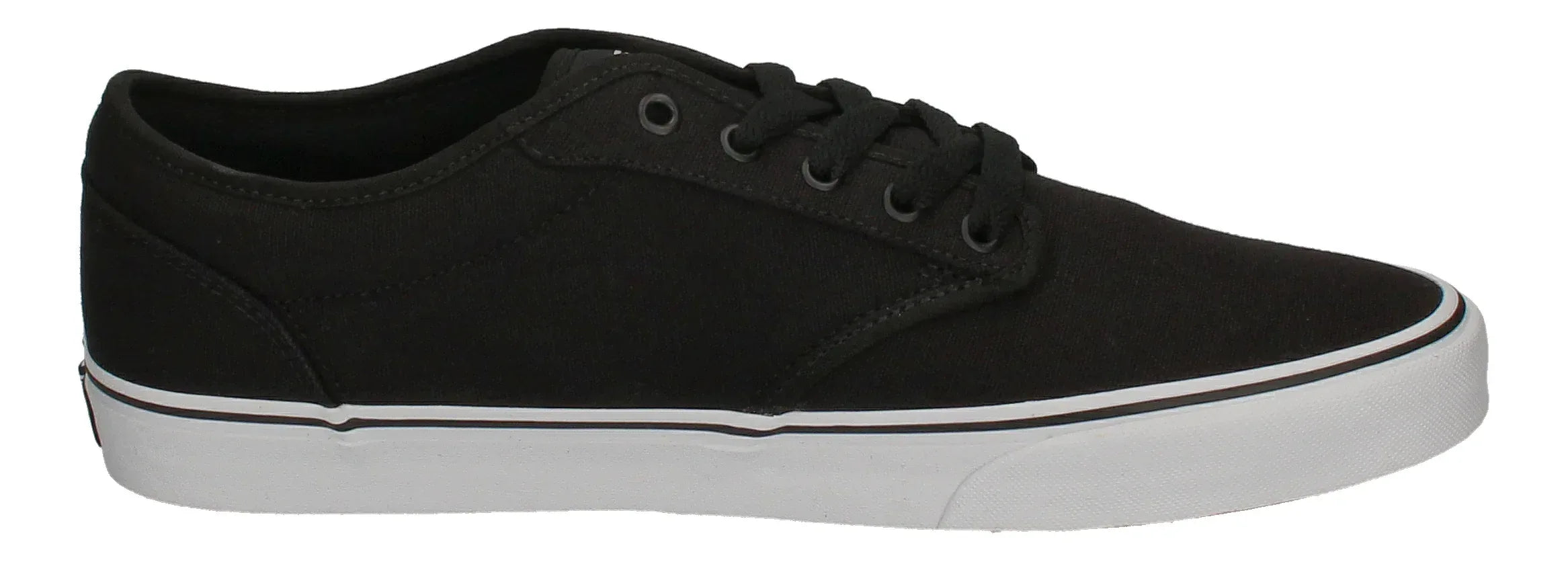 VANS in Übergrößen - ATWOOD - canvas black white-3