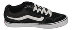 VANS in Übergrößen - CALDRONE Suede Mesh - black white-3
