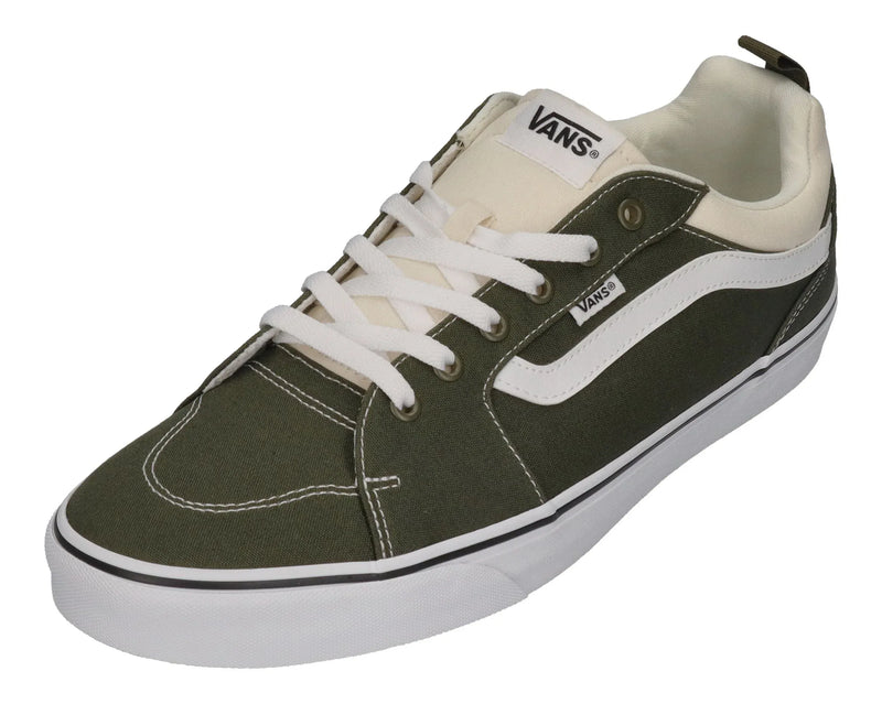VANS in Übergrößen - FILMORE (Canvas Block) olive white – Sneakers