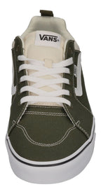 VANS in Übergrößen - FILMORE (Canvas Block) olive white – Sneakers – Bild 3