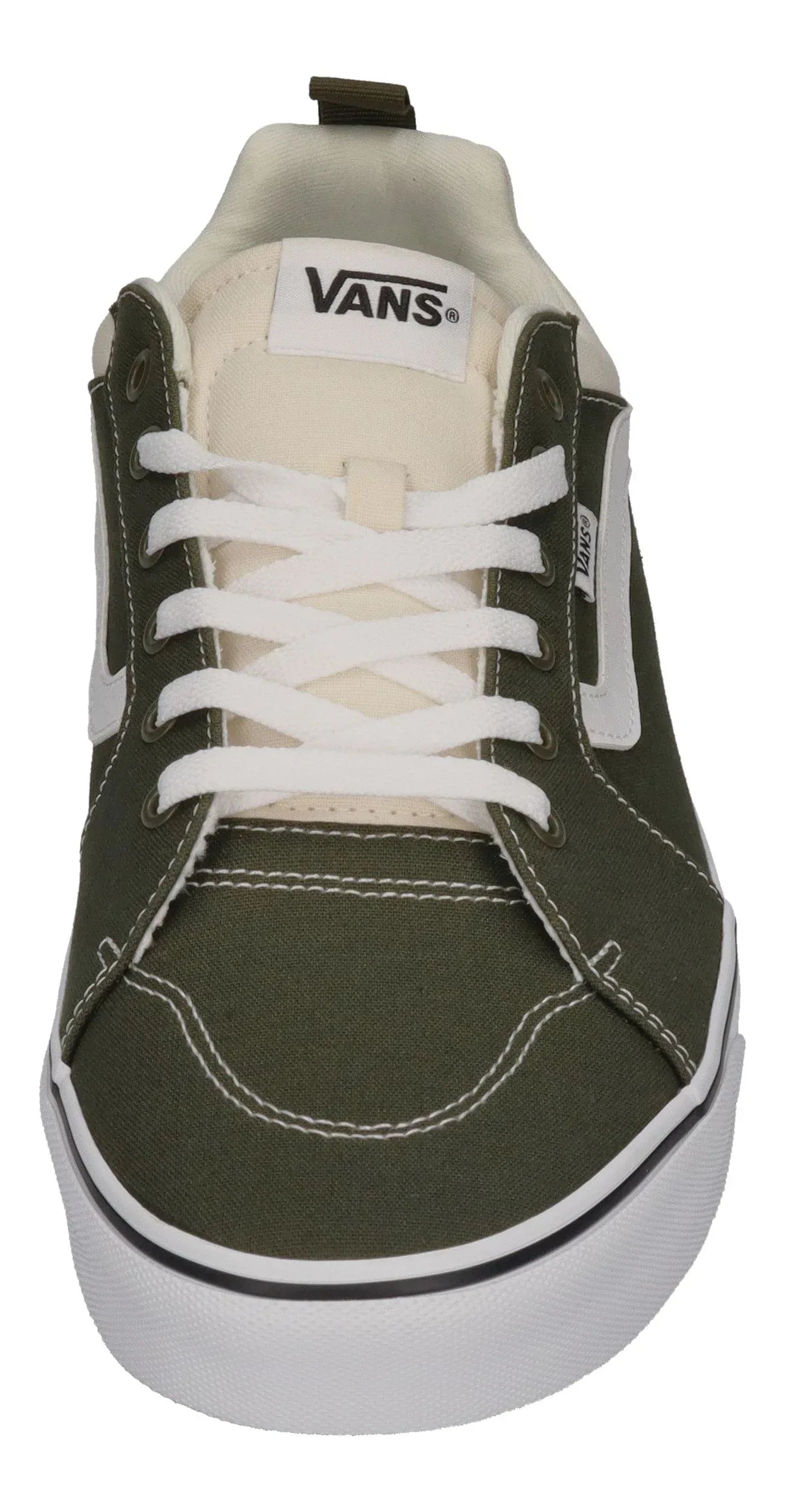 VANS in Übergrößen - FILMORE (Canvas Block) olive white – Sneakers – Bild 3