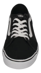VANS in Übergrößen FILMORE DECON Suede Canvas black white-2