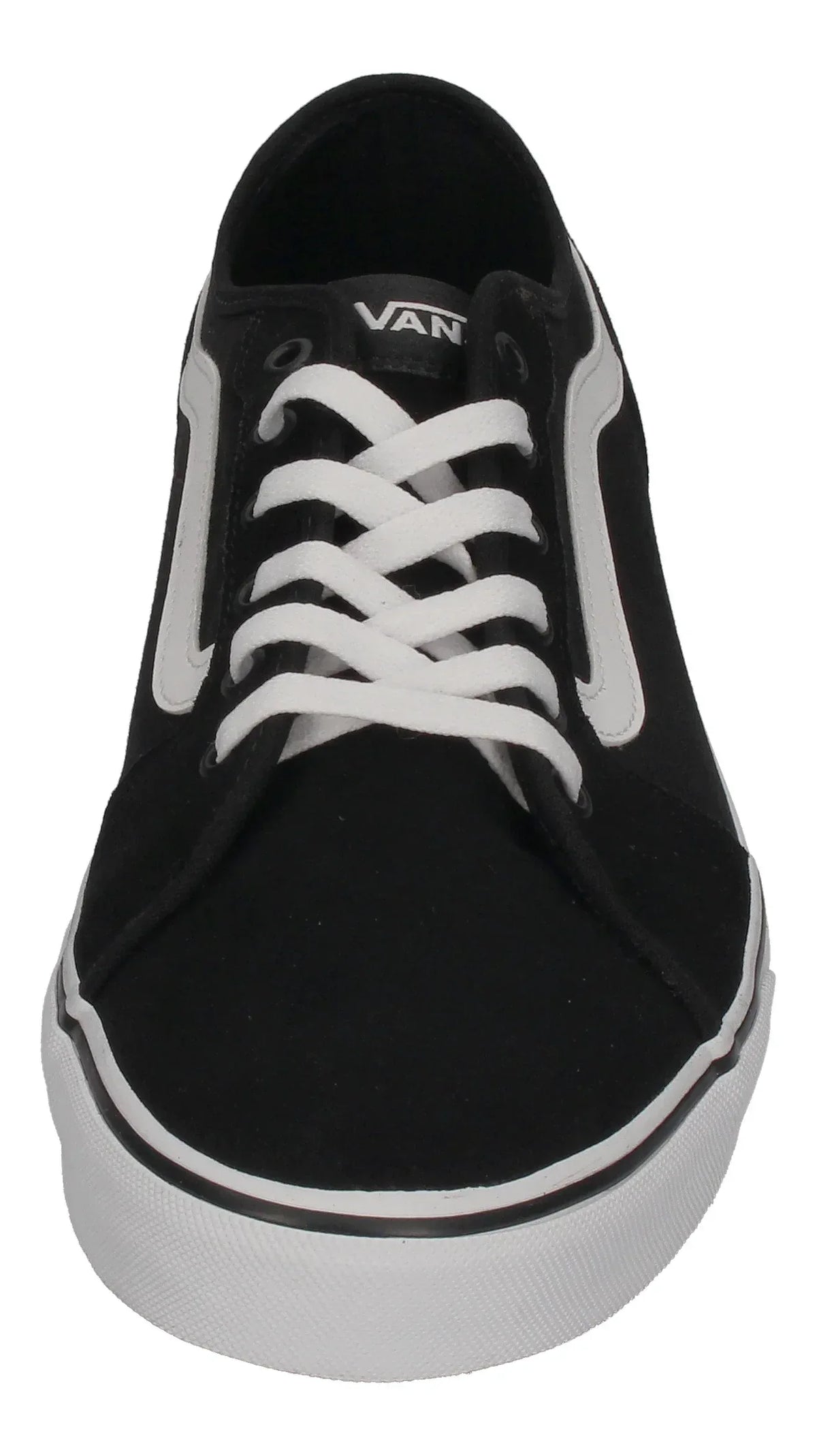 VANS in Übergrößen FILMORE DECON Suede Canvas black white-2