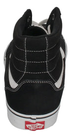VANS Schuhe in Übergrößen FILMORE HI Suede/Canvas black white-4