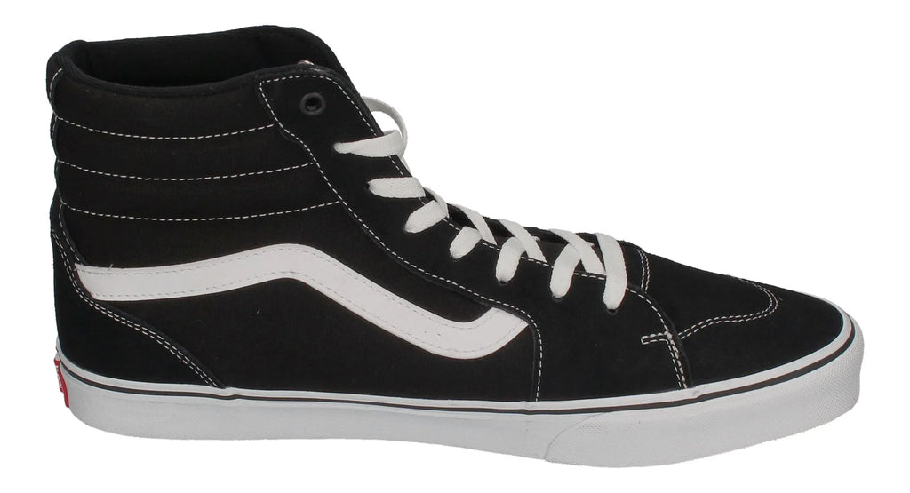 VANS Schuhe in Übergrößen FILMORE HI Suede/Canvas black white-3