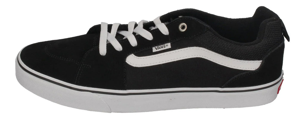 VANS in Übergrößen - FILMORE (Suede Canvas) black white-1